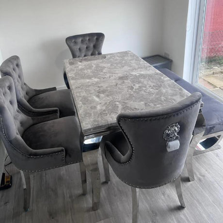 modern-rectangular-grey-marble-dining-table-and-classic-velvet-dining-chairs-with-lion-knocker-luxury-kitchen-table-set-for-6-to-8