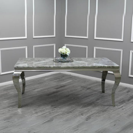 modern-rectangular-grey-marble-dining-table-and-high-back-velvet-dining-chairs-with-lion-knocker-modern-dining-table-set-for-6-to-8