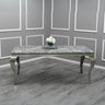 modern-rectangular-grey-marble-dining-table-and-high-back-velvet-dining-chairs-with-lion-knocker-modern-dining-table-set-for-6-to-8