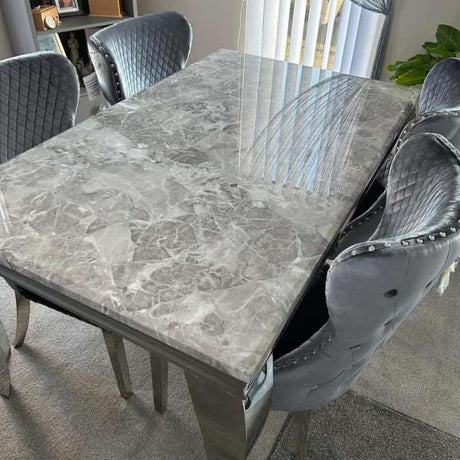 modern-rectangular-grey-marble-dining-table-and-luxury-velvet-dining-chairs-with-lion-knocker-luxury-dining-table-set-for-6-to-8