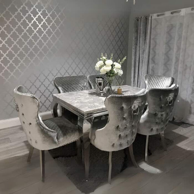 modern-rectangular-grey-marble-dining-table-and-luxury-velvet-dining-chairs-with-lion-knocker-luxury-dining-table-set-for-6-to-8