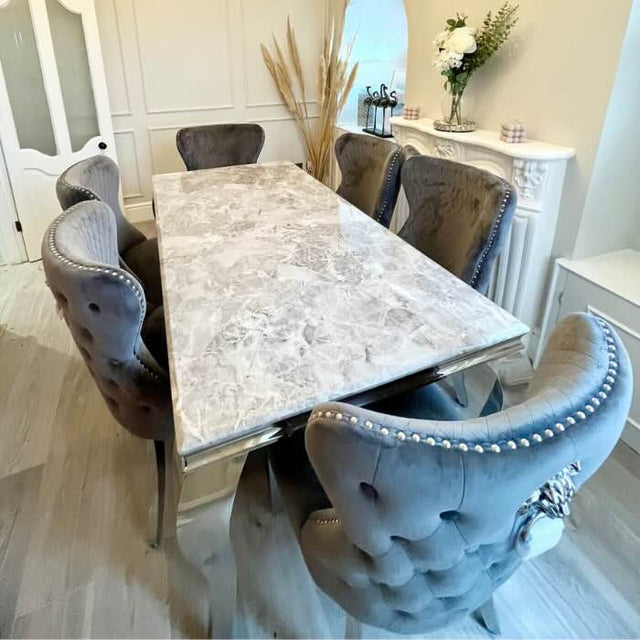 modern-rectangular-grey-marble-dining-table-and-luxury-velvet-dining-chairs-with-lion-knocker-luxury-dining-table-set-for-6-to-8