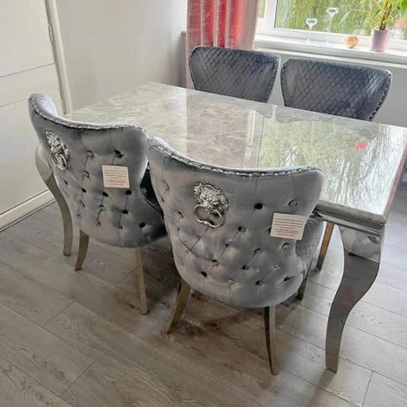 modern-rectangular-grey-marble-dining-table-and-luxury-velvet-dining-chairs-with-lion-knocker-luxury-dining-table-set-for-6-to-8