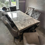 modern-rectangular-grey-marble-dining-table-and-velvet-lion-knocker-back-dining-chairs-modern-kitchen-table-set-for-6-to-8