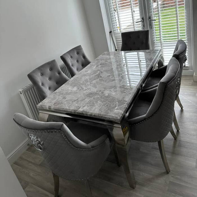 modern-rectangular-grey-marble-dining-table-and-velvet-lion-knocker-back-dining-chairs-modern-kitchen-table-set-for-6-to-8