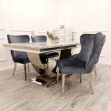 modern-rectangular-grey-marble-dining-table-with-U-base-and-wide-back-grey-velvet-dining-chairs-modern-dining-table-set-for-6-to-8