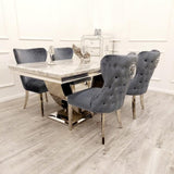 modern-rectangular-grey-marble-dining-table-with-U-base-and-wide-back-grey-velvet-dining-chairs-modern-dining-table-set-for-6-to-8