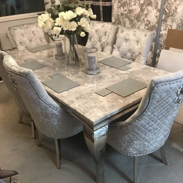 modern-rectangular-grey-marble-dining-table-and-velvet-lion-knocker-back-dining-chairs-6-8-seater-kitchen-table-set