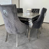 modern-rectangular-grey-marble-dining-table-and-velvet-lion-knocker-back-dining-chairs-6-8-seater-kitchen-table-set