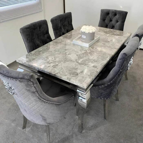 modern-rectangular-grey-marble-dining-table-and-velvet-lion-knocker-back-dining-chairs-6-8-seater-kitchen-table-set