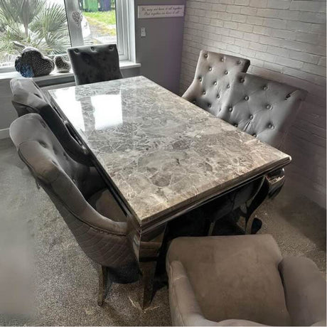 modern-rectangular-grey-marble-dining-table-and-velvet-lion-knocker-back-dining-chairs-6-8-seater-kitchen-table-set