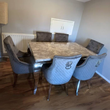 modern-rectangular-grey-marble-dining-table-and-velvet-lion-knocker-back-dining-chairs-6-8-seater-kitchen-table-set