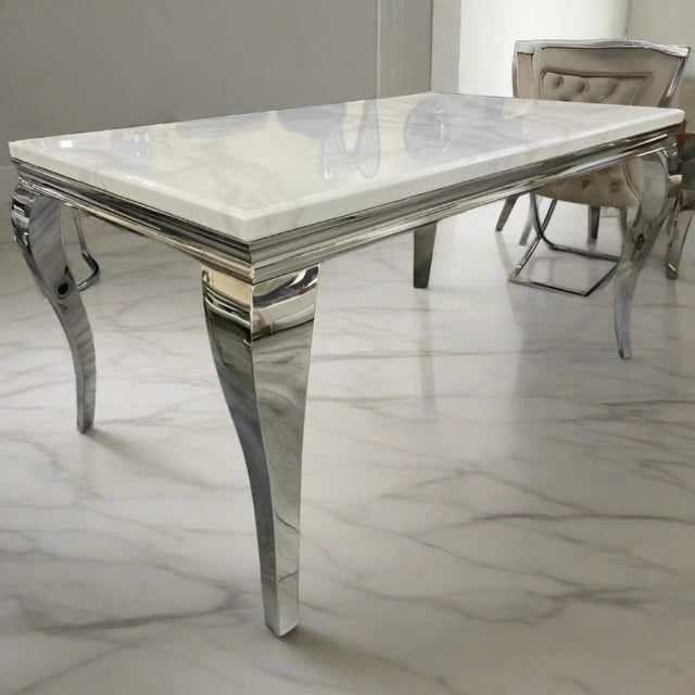 modern-rectangular-white-marble-dining-table-and-classic-velvet-dining-chairs-with-lion-knocker-luxury-kitchen-table-set-for-6-to-8