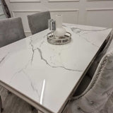 modern-rectangular-white-marble-dining-table-with-stainless-steel-frame-and-velvet-dining-chairs-with-deep-buttoned-back-dining-table-set-for-6