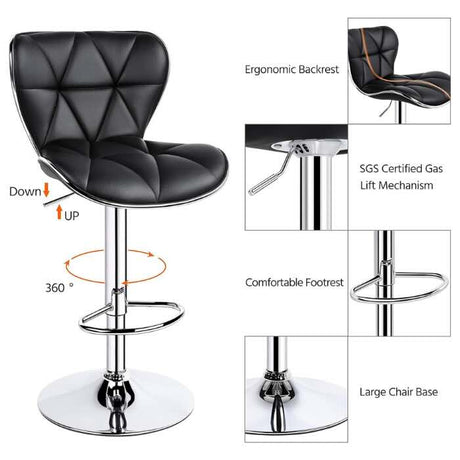 modern-swivel-black-pu-leather-bar-stool-with-footrest-and-chrome-metal-base-adjustable-height