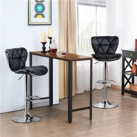 modern-swivel-black-pu-leather-bar-stool-with-footrest-and-chrome-metal-base-adjustable-height