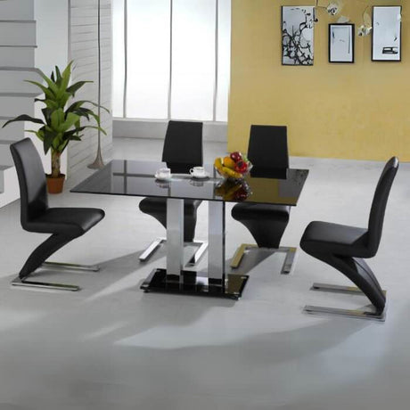 modern-tempered-glass-dining-table-with-double-metal-pedestal-base-150cm-and-rectangular-glass-top