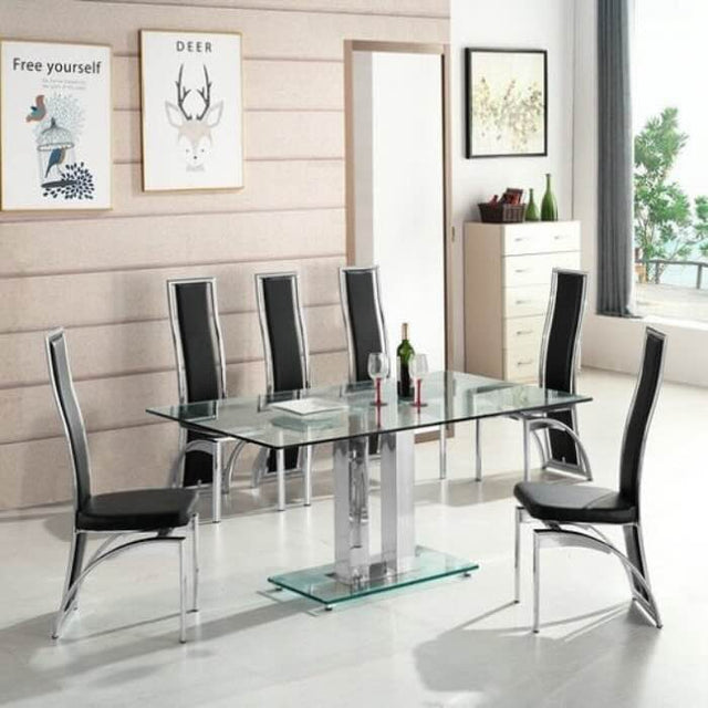 modern-tempered-glass-dining-table-with-double-metal-pedestal-base-150cm-and-rectangular-glass-top