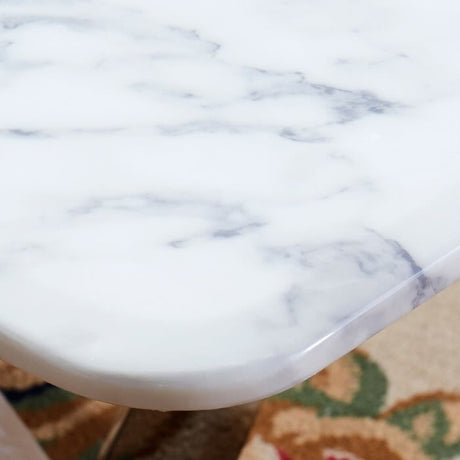 modern-white-marble-hallway-console-table-with-chrome-metal-base-and-rectangular-stone-based-top