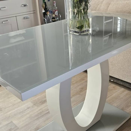 modern-grey-tempered-glass-dining-table-with-high-gloss-tabletop-and-white-base