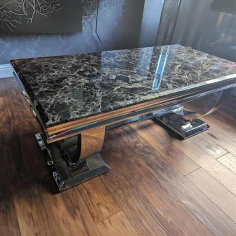 rectangular-black-marble-coffee-table-stainless-steel-base-130cm