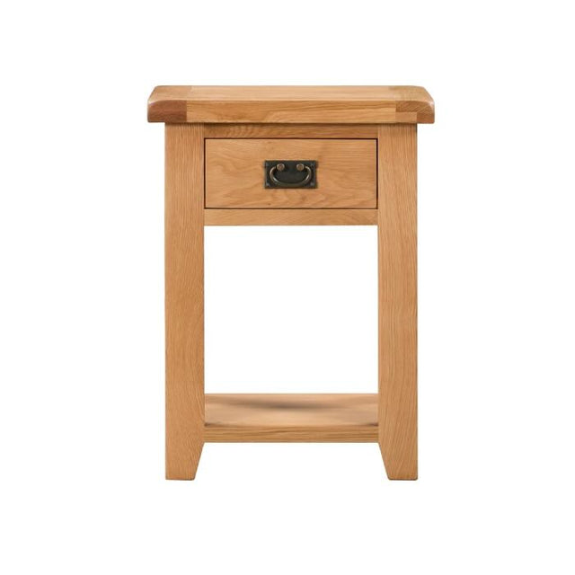 rustic-solid-oak-hallway-console-table-with-single-drawer