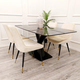 Modern-6-Seater-Black-Rectangular-Sintered-Stone-Dining-Table-160cm