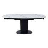 Modern-8-Seater-White-Marble-Ceramic-Rectangular-Extending-Dining-Table-Black-Metal-Pedestal-Base-120cm-180cm